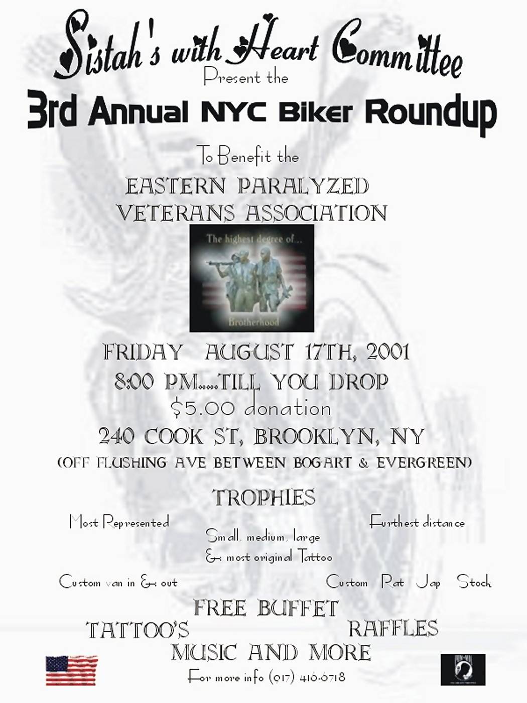 3rd Annual NYC Roundup-August 17th, 2001
